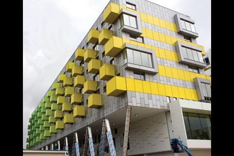 The apartments are above the learning centre